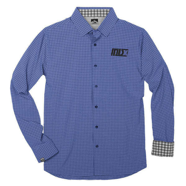 Custom Michael Men's 4-Way Stretch Eco-Woven Shirt | Deluxe.com