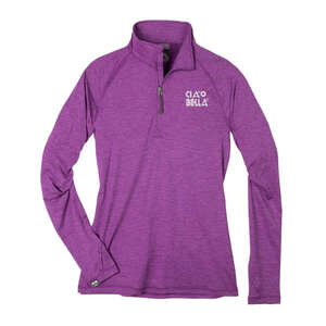 Apparel - Cora Women's Moss Jersey Quarter-Zip