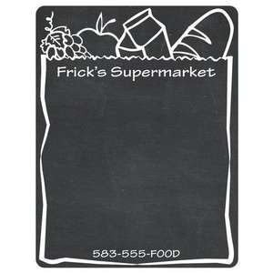 Geometric Shaped Magnets - Chalkboard Magnet - 8.5W x 11H