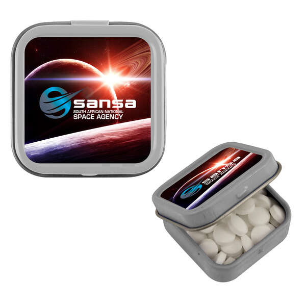 Order Custom Mini Square Mint Tin Online