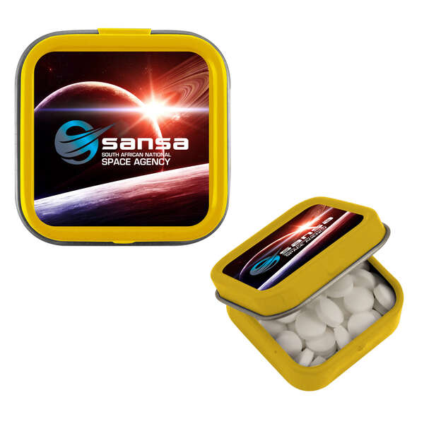 Custom Mini Square Mint Tin | Deluxe.com