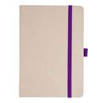 Sugarcane Notebook / Journal With FSC Certified Paper Purple