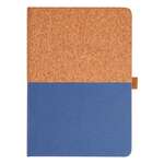 Cork And Fruit Paper Notebook / Journal With FSC Certified Paper Lavender