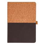 Cork And Fruit Paper Notebook / Journal With FSC Certified Paper Coffee