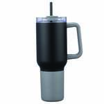 3-in-1 Stainless Steel 20 oz Tumbler and Can Cooler with handle Black