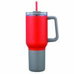 3-in-1 Stainless Steel 20 oz Tumbler and Can Cooler with handle Red