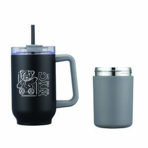 Wholesale  - 3-in-1 Stainless Steel 20 oz Tumbler and Can Cooler with handle