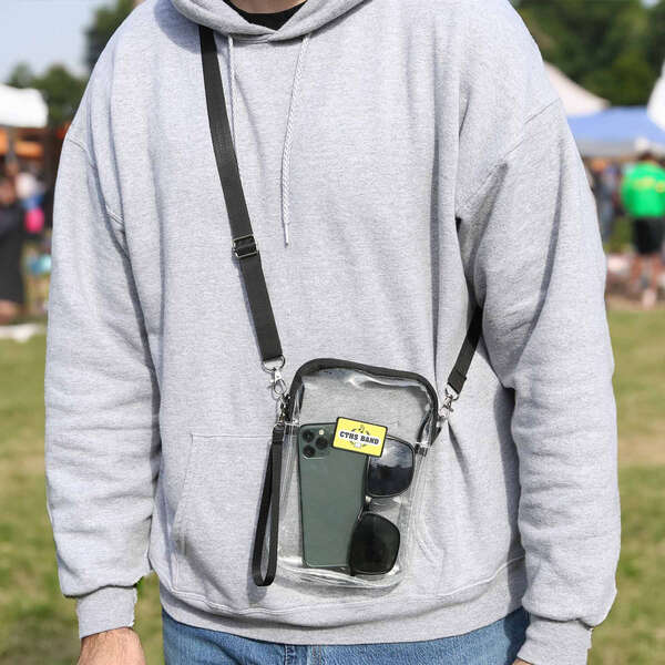 Custom Clear Mini Crossbody Bag | Deluxe.com