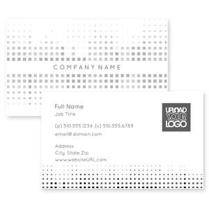 Business Cards - Audio Wave Business Card 2x3-1/2 Rectangle Horizontal