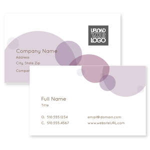 Business Cards - Speckles Business Card 2x3-1/2 Rectangle Horizontal