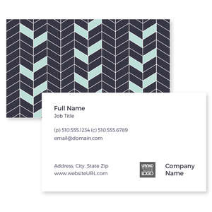 Business Cards - Tiled Card Business Card 2x3-1/2 Rectangle Horizontal