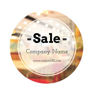 Custom Stickers - Blowout Sticker 3x3 Circle