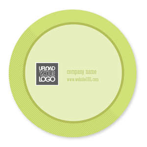 Custom Stickers - Circle Stripes Sticker 4x4 Circle