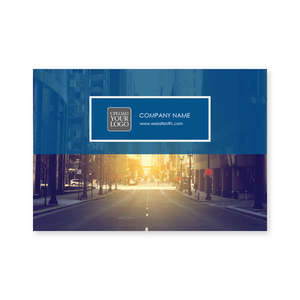 Custom Stickers - City Street Sticker 2x3 Rectangle Horizontal