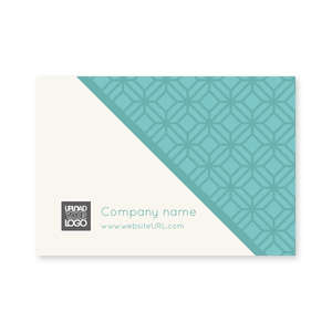 Custom Stickers - Diagonal Pattern Sticker 2x3 Rectangle Horizontal