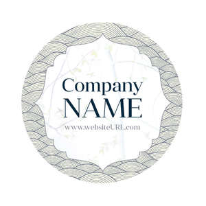 Custom Stickers - Draw Attention Sticker 3x3 Circle