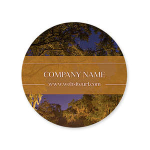 Custom Stickers - Dreamy Trees Sticker 2x2 Circle