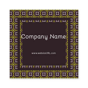 Custom Stickers - Glitz & Glam Sticker 3x3 Square