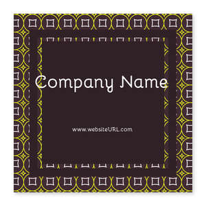 Custom Stickers - Glitz & Glam Sticker 4x4 Square