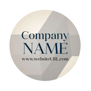 Custom Stickers - Hashtag Sticker 3x3 Circle