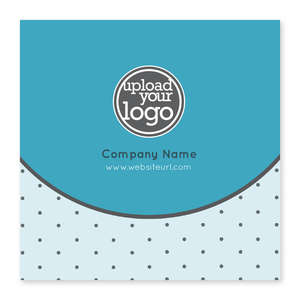 Custom Stickers - Polka Dots Sticker 4x4 Square