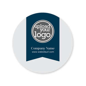 Custom Stickers - Ribbon Sticker 2x2 Circle