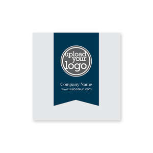 Custom Stickers - Ribbon Sticker 2x2 Square