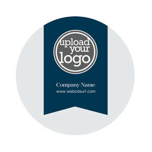 Custom Stickers - Ribbon Sticker 3x3 Circle