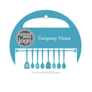 Custom Stickers - Simple Kitchen Sticker 3x3 Circle