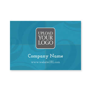 Custom Stickers - Square Waves Sticker 2x3 Rectangle Horizontal