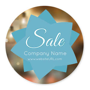 Custom Stickers - Starlight Sticker 4x4 Circle