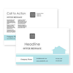 Custom Postcards - Home Again Real Estate Postcard 4x6 Rectangle Horizontal