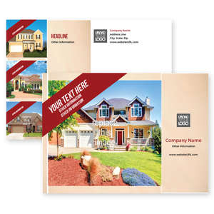 Custom Promotional Home Sweet Home Postcard 5x7 Rectangle Horizontal
