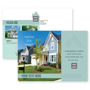 Custom Postcards - Open House Postcard 5x7 Rectangle Horizontal