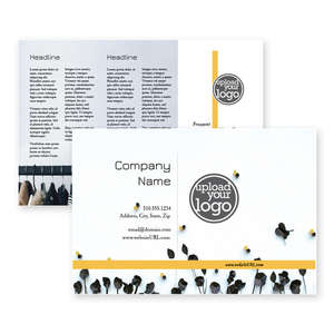 Custom Postcards - Sleek Boutique Postcard 4x6 Rectangle Horizontal