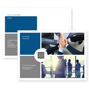 Custom Postcards - Teamwork Postcard 5x7 Rectangle Horizontal