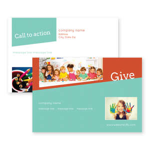 Custom Postcards - Tilted Fun Postcard 4x6 Rectangle Horizontal