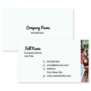 Business Cards - Variety Vendor Business Card 2x3-1/2 Rectangle