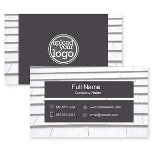 Business Cards - Roof Business Card 2x3-1/2 Rectangle