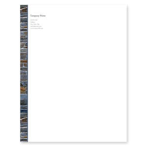 Letterhead - Stonework Splendor Letterhead 8-1/2x11