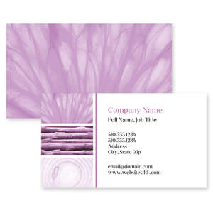 Business Cards - Slice of Life Business Card 2x3-1/2 Rectangle