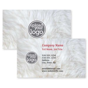 Business Cards - Fur Fever Business Card 2x3-1/2 Rectangle Horizontal