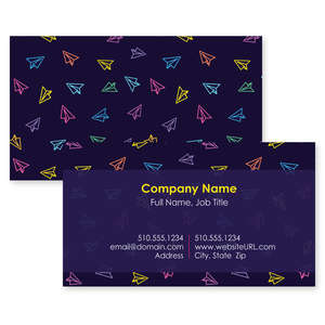 Business Cards - Soaring High Business Card 2x3-1/2 Rectangle Horizontal