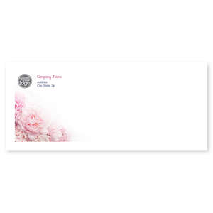 Envelopes - Peony Bouquet Envelope No. 10