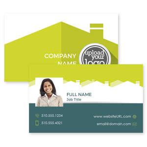 Business Cards - Iconic Homes Business Card 2x3-1/2 Rectangle Horizontal