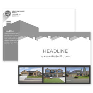 Custom Postcards - Iconic Homes Postcard 5x7 Rectangle Horizontal