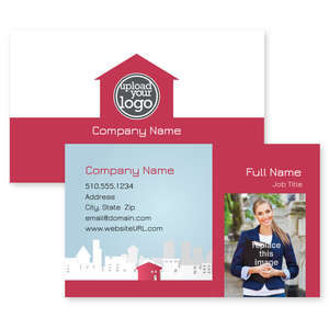 Business Cards - Full House Business Card 2x3-1/2 Rectangle Horizontal