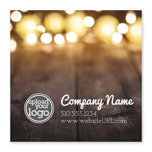 Custom Stickers - Holiday Outing Sticker 4x4 Square