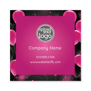 Custom Stickers - Balloons Sticker 3x3 Square