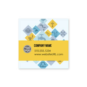 Custom Stickers - Plumber Montage Sticker 2x2 Square